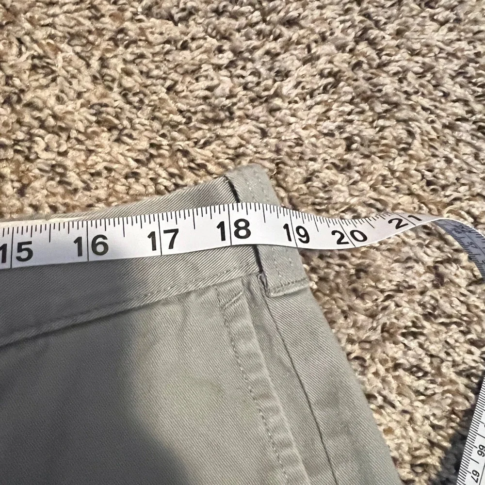 J. Crew Mercantile Flex‎ Shorts Gray Chino Casual Size 38